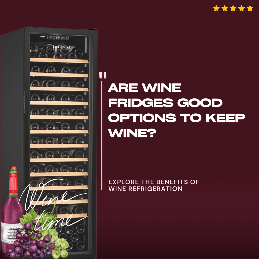 Are wine fridges good options to keep wine? - Lecavist Wine Cabinets