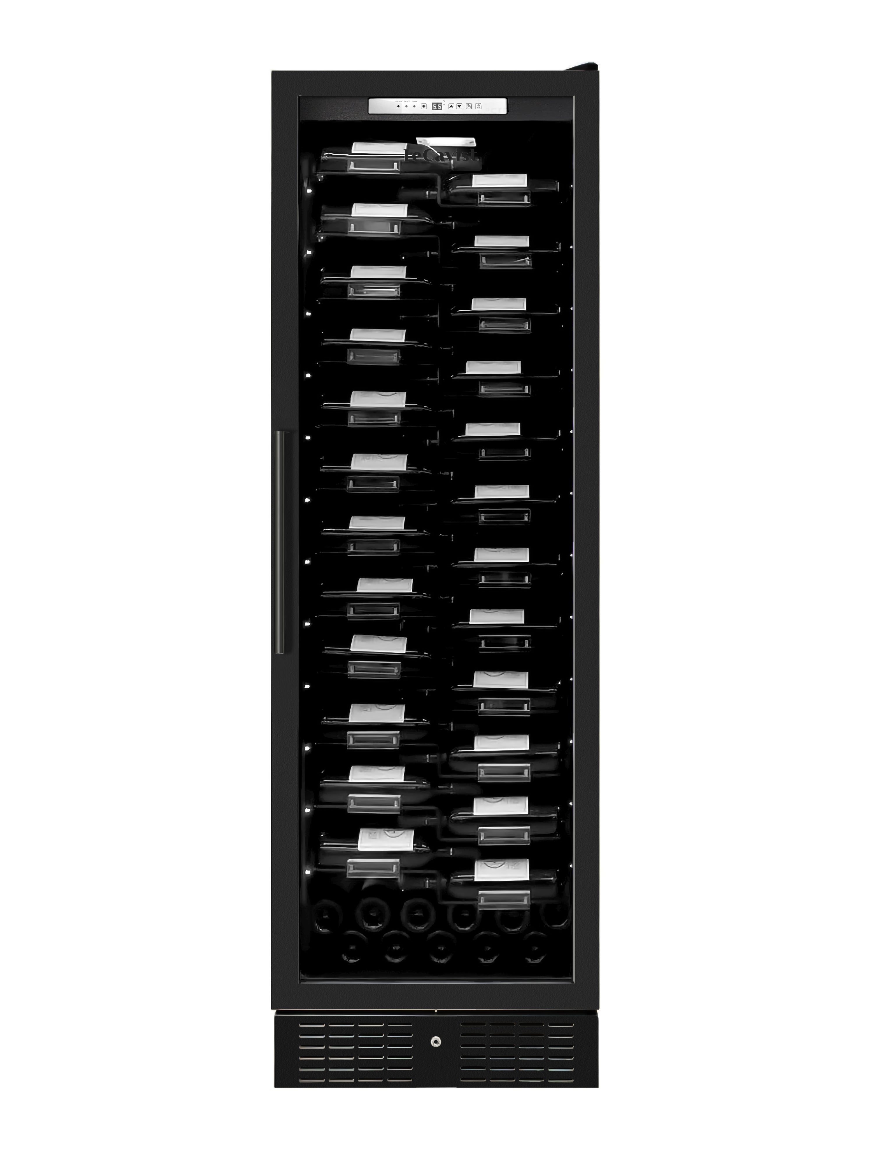 LECAVIST Wine Cabinet - 157 bottles - Single Zone - Built-in - Label view  (LCS155VN1ZPRO)