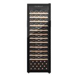 LECAVIST Wine Cabinet - 109 Bottle - Single Zone - Freestanding - Black (LEK168PVFS)