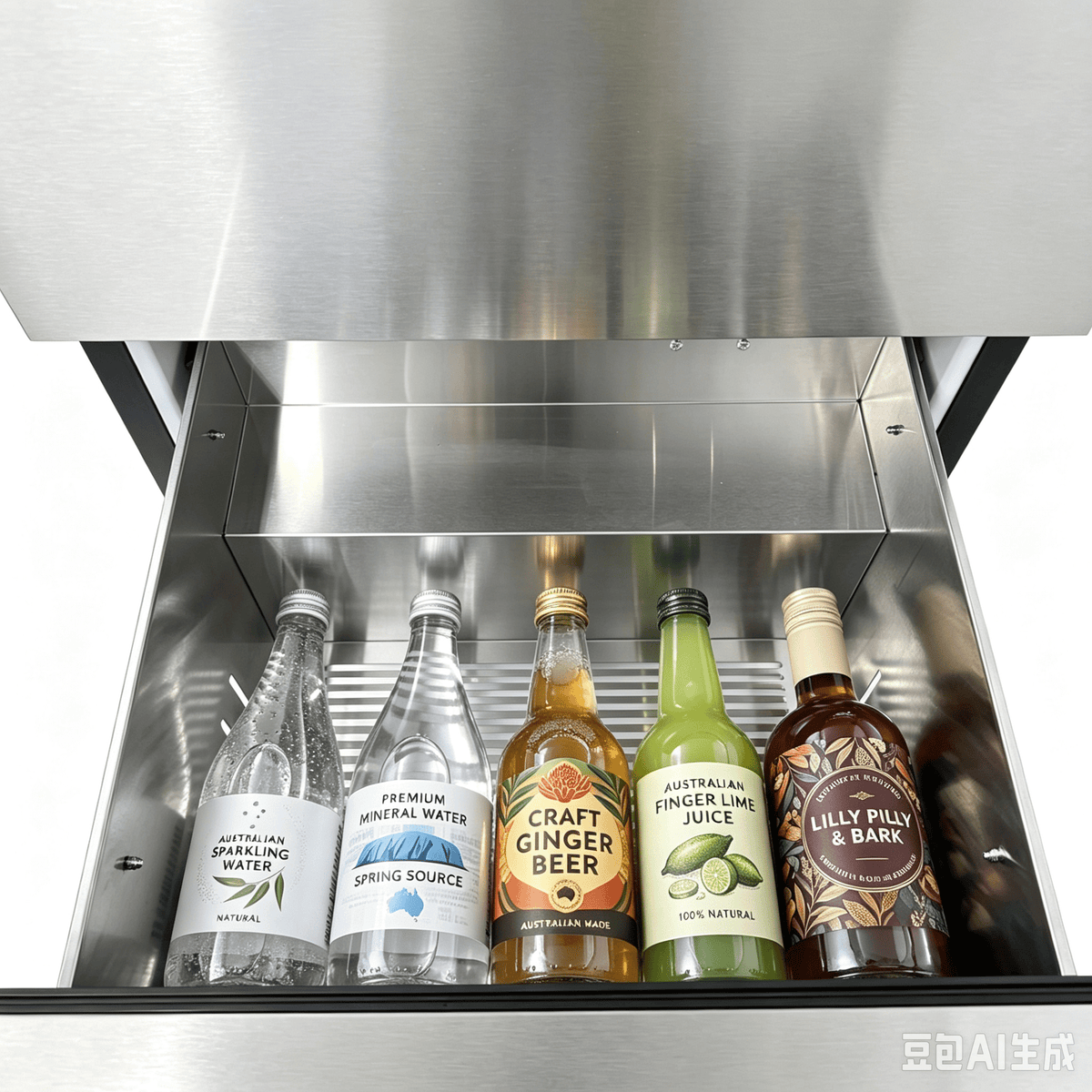 LECAVIST Outdoor Drawer Fridge - Stainless Steel (LCFDOD152X) - Outdoor - LeCavist Wine Cabinets