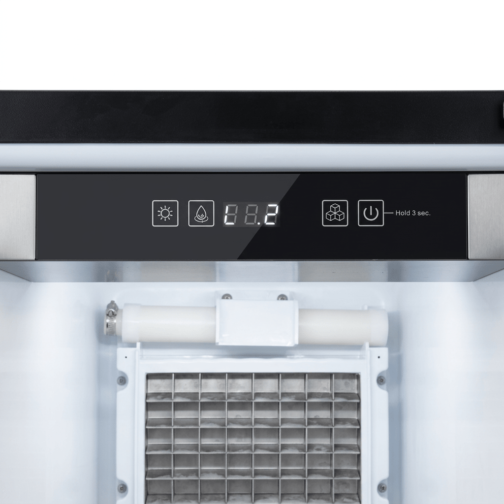 LECAVIST Outdoor Ice Maker - Stainless Steel (LCIMOD80X) - Outdoor - LeCavist Wine Cabinets