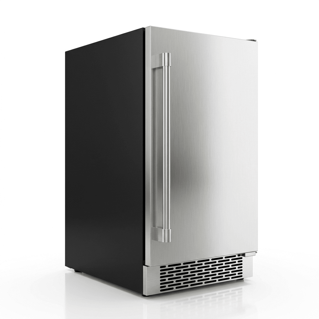LECAVIST Outdoor Ice Maker - Stainless Steel (LCIMOD80X) - Outdoor - LeCavist Wine Cabinets