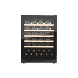 LECAVIST Wine Cabinet - 52 Bottle - Single Zone - Built-in - Black (LJ52VNBU)