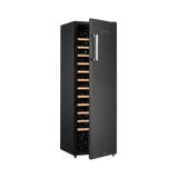 LECAVIST Wine Cellar - 109 Bottle - Single Zone - Freestanding - Black (LKV168PNDXFS)
