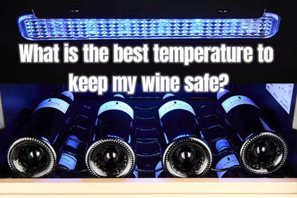 What is the best temperature to keep my wine safe?