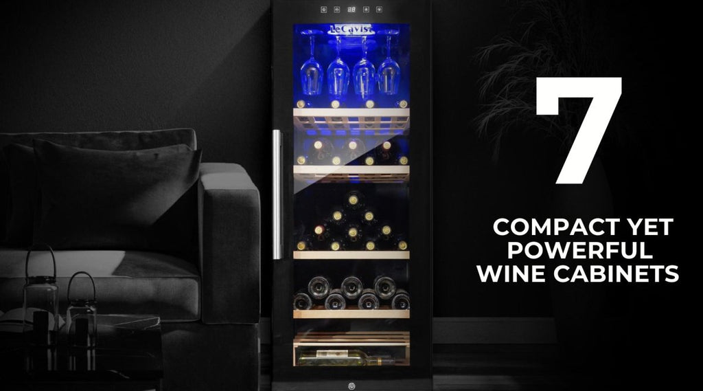 7 Compact Yet Powerful Wine Cabinets for Aspiring Wine Collectors - Lecavist