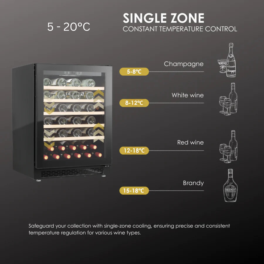 Single Zone Convertible Wine & Beverage Cabinet