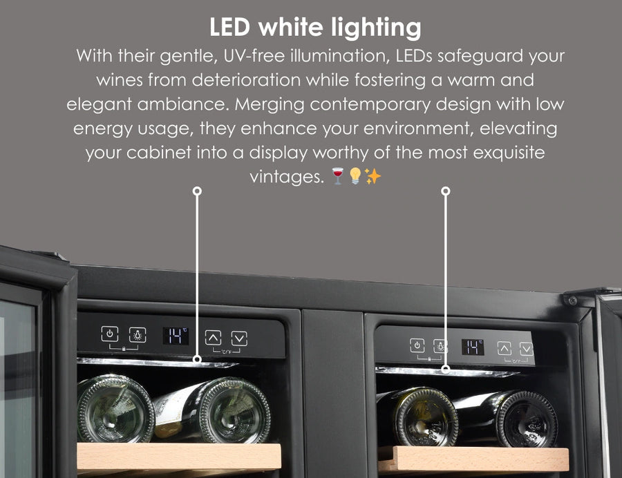 LED Lighting For Gentle Wine Care