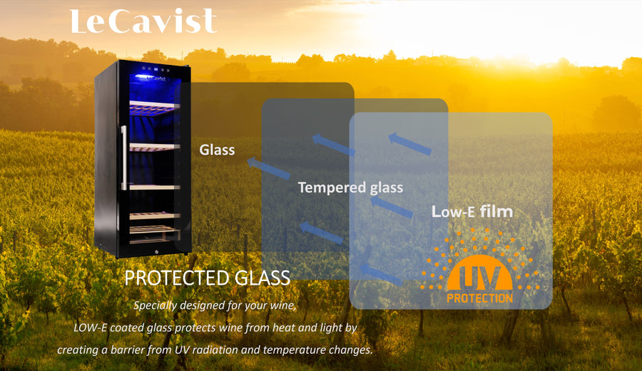 3 Layer Tempered Glass Door