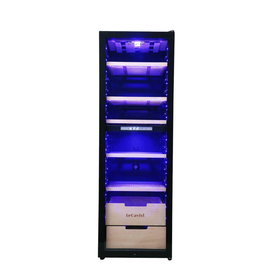 LECAVIST 226 Bottle Wine Cabinet Dual Zone LCS230VN2Z1D - Freestanding - Lecavist AU