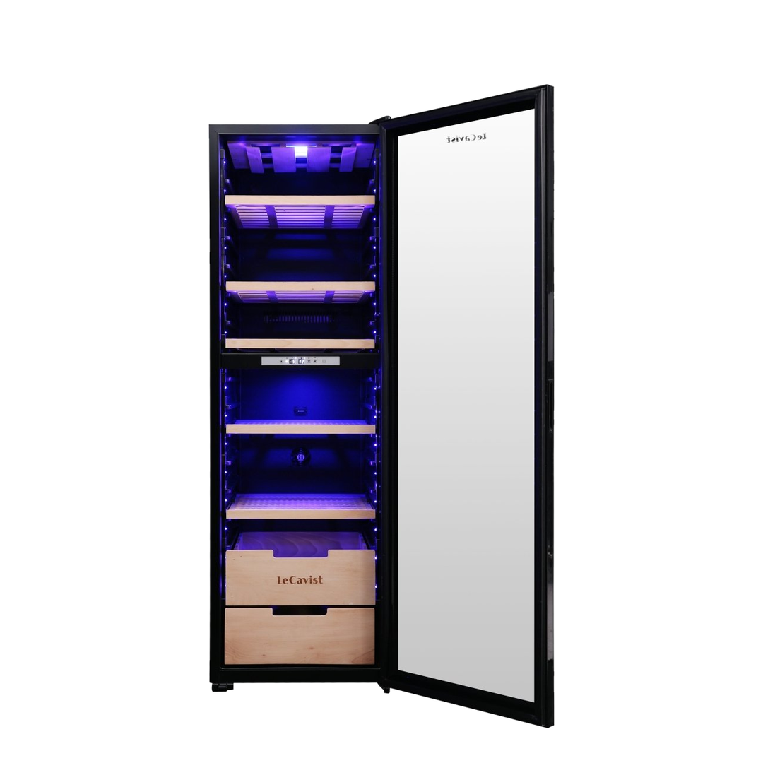 LECAVIST 226 Bottle Wine Cabinet Dual Zone LCS230VN2Z1D - Freestanding - Lecavist AU