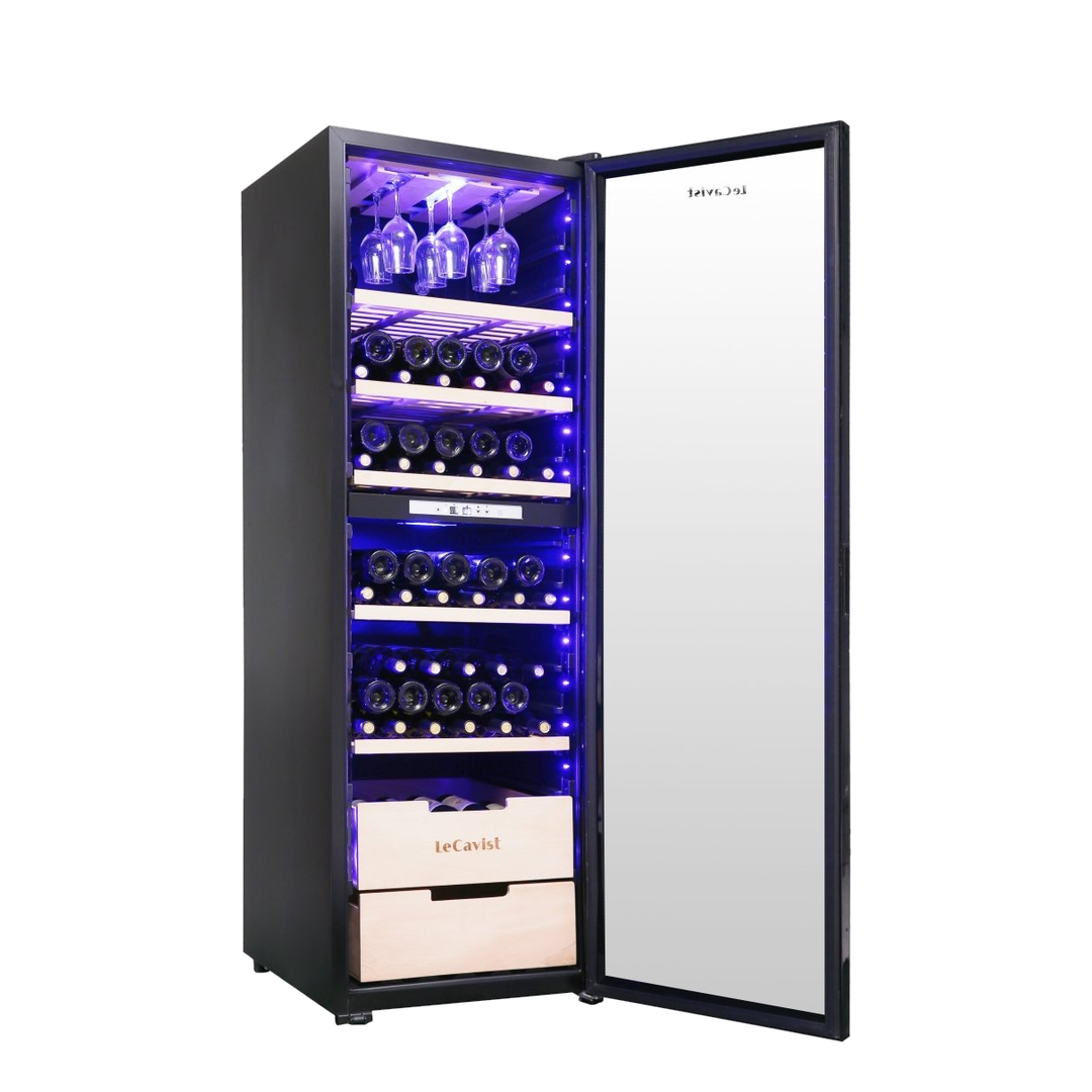 LECAVIST 226 Bottle Wine Cabinet Dual Zone LCS230VN2Z1D - Freestanding - Lecavist AU