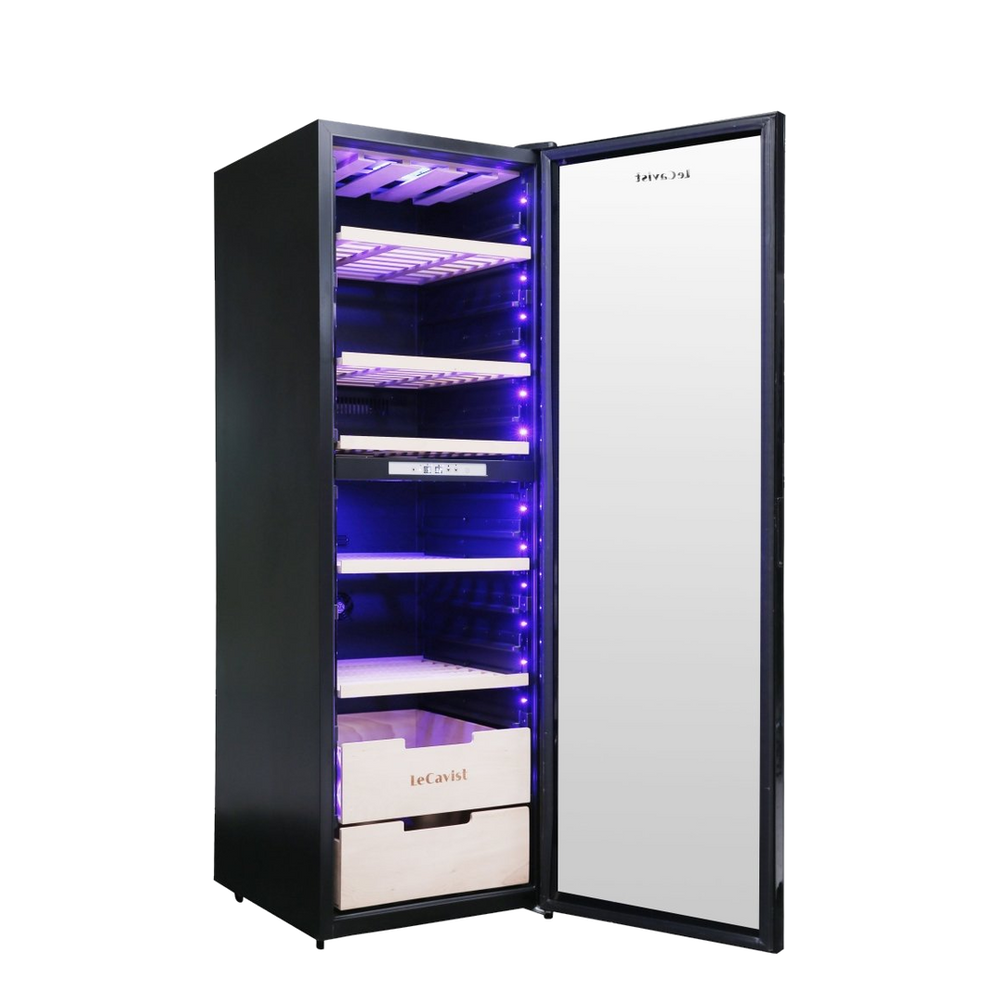 LECAVIST 226 Bottle Wine Cabinet Dual Zone LCS230VN2Z1D - Freestanding - Lecavist AU