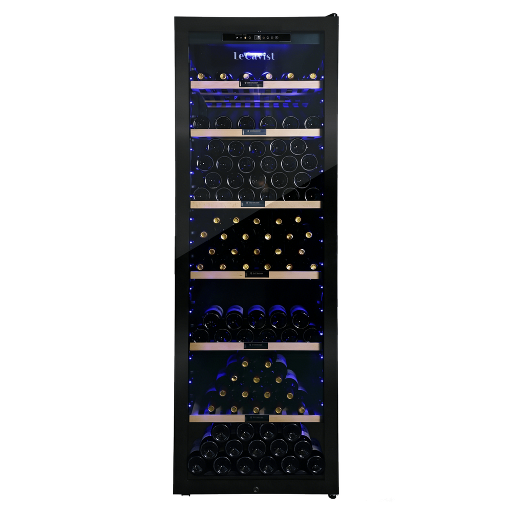 PRODUCT: LECAVIST Wine Cabinet - 248 Bottle - Single Zone - Freestanding - Black (LCS240VN1Z1D) PRE - ORDER - Freestanding - LeCavist Wine Cabinets