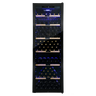 LECAVIST Wine Cabinet - 248 Bottle - Single Zone - Freestanding - Black (LCS240VN1Z1D)