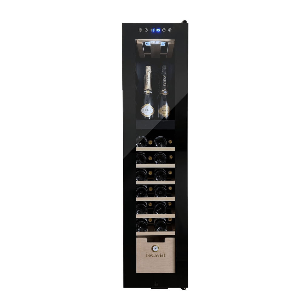PRODUCT: LECAVIST Wine Cabinet - 68 Bottle Dual Zone Freestanding (LCS70VN2Z)