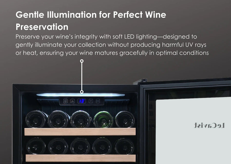 LED Lighting For Gentle Wine Care