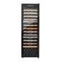 LECAVIST Wine Cabinet - 98 Bottle - Triple Zone - Freestanding - Black (LEK1403ZPVFS)