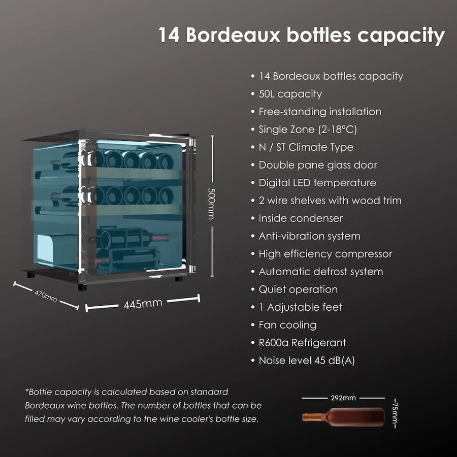 14 Bordeaux Bottle Capacity