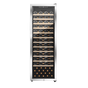 LECAVIST Wine Cabinet - 109 Bottle - Single Zone - Freestanding - Stainless Steel (LEK168PVXFS)