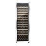 LECAVIST Wine Cabinet - 109 Bottle - Single Zone - Freestanding - Stainless Steel (LEK168PVXFS)