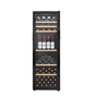 LECAVIST Wine Cabinet - 168 Bottle - Single Zone - Freestanding - Black (LEK168PV)
