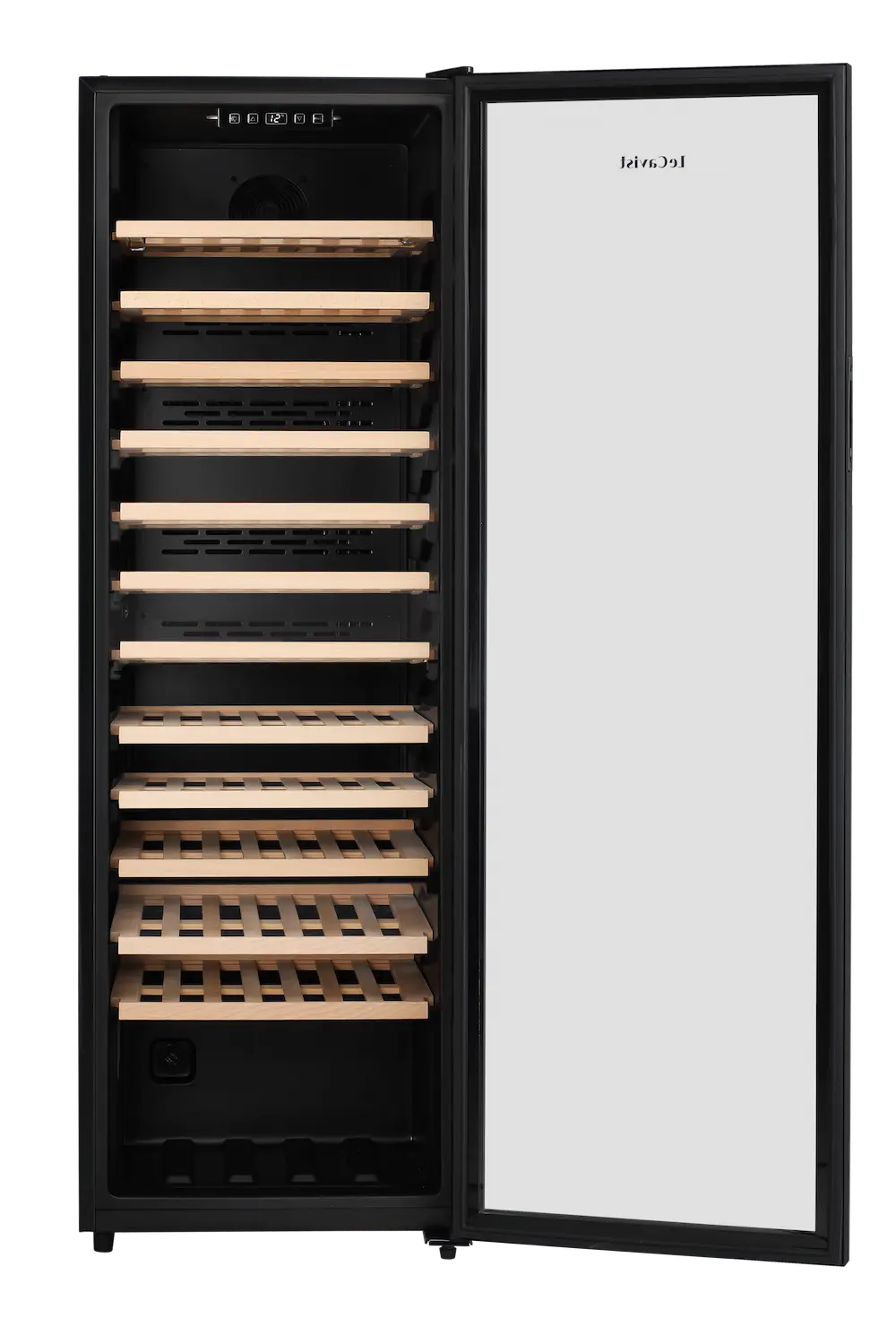LECAVIST Wine Cabinet - 109 Bottle - Single Zone - Freestanding (LEK168PVFS)