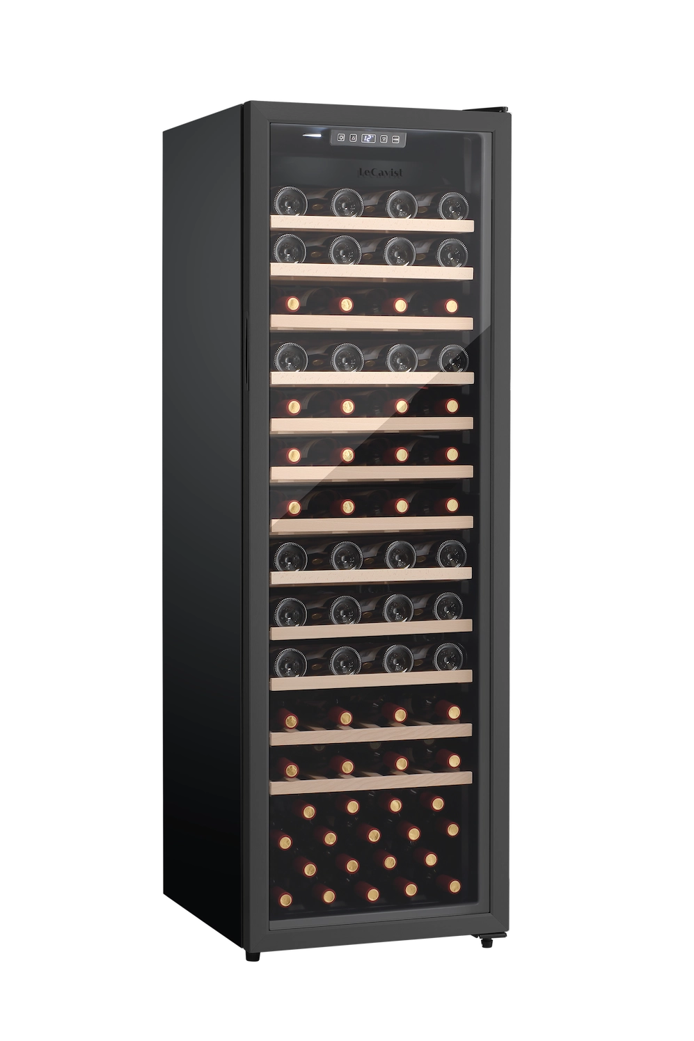 LECAVIST Wine Cabinet - 109 Bottle - Single Zone - Freestanding (LEK168PVFS)