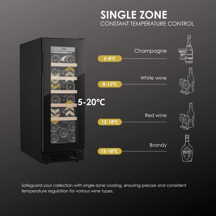 Single Zone Convertible Wine & Beverage Cabinet