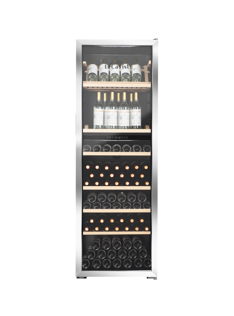 LECAVIST Wine Cabinet - 268 Bottle - Dual Zone - Freestanding (LJ268VX2Z)