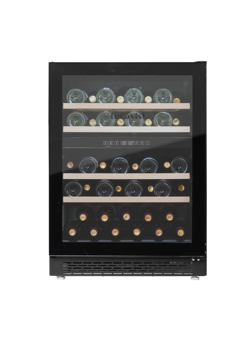 LECAVIST Wine Cabinet - 44 Bottle - Dual Zone - Built-in (LJ44VN2ZBU)