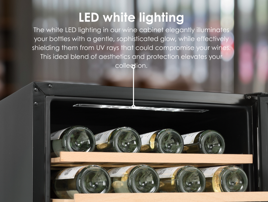 LED Lighting For Gentle Wine Care