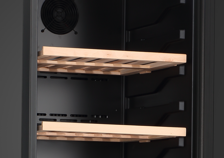 Removable Beech Wood Trimmed Shelves