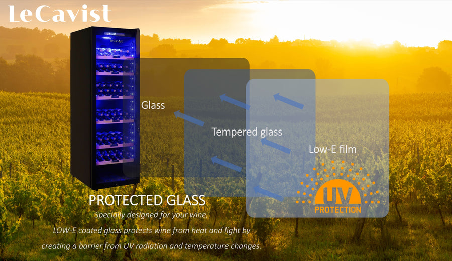 3 Layer Tempered Glass Door
