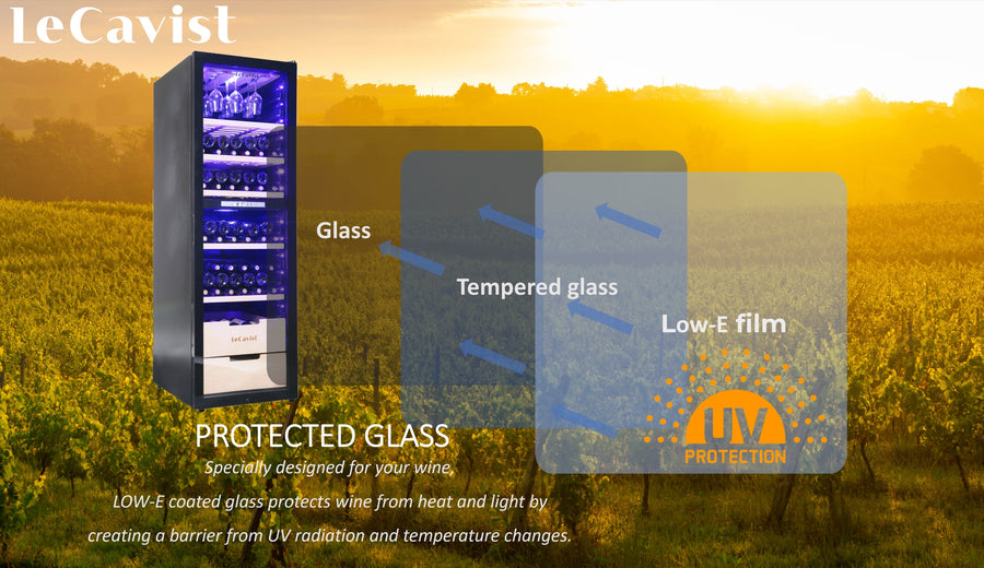 3 Layer Tempered Glass Door