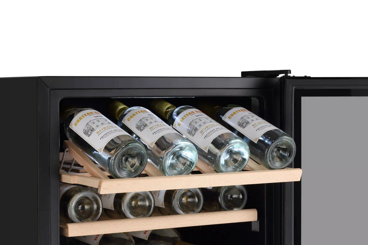 LECAVIST 140 Bottle Wine Cabinet Triple Zone Stainless Steet LEK1403ZPVX - Freestanding - Lecavist