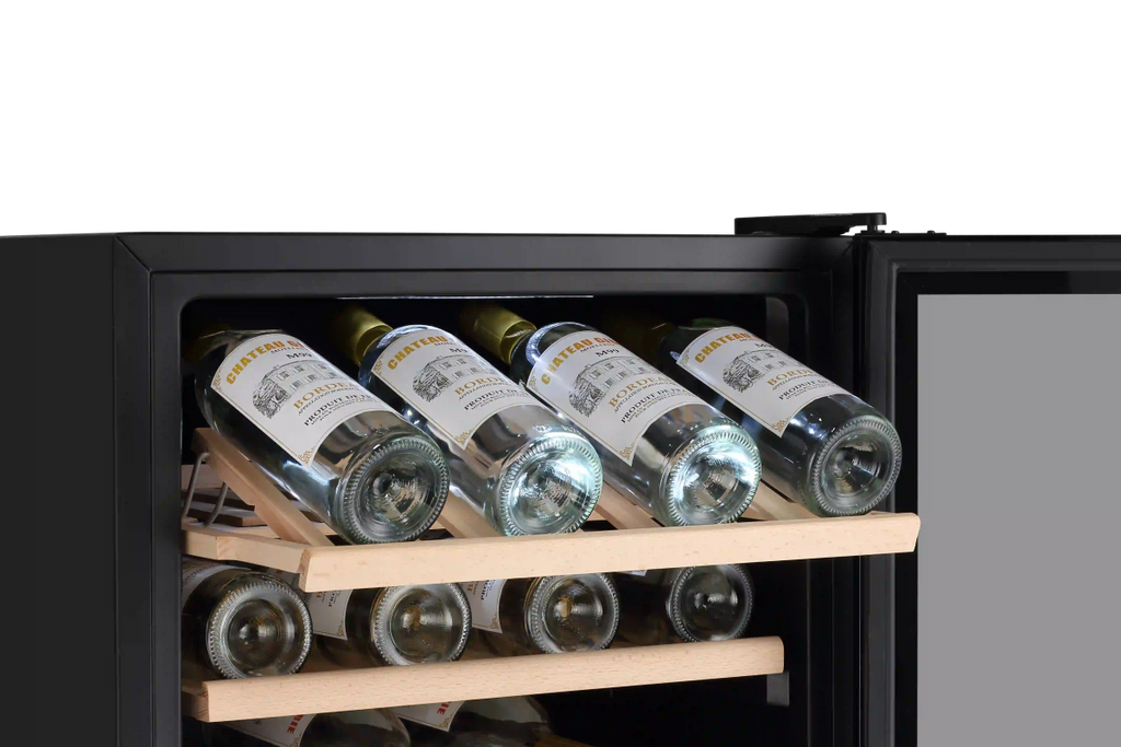 LECAVIST 140 Bottle Wine Cabinet Triple Zone Stainless Steet LEK1403ZPVX - Freestanding - Lecavist