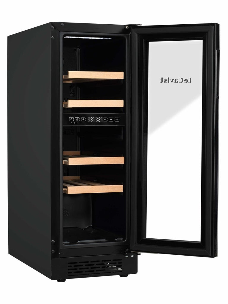 LECAVIST 17 Bottle Wine Cabinet Dual Zone LJ17VN2ZBU - Built - In - Lecavist