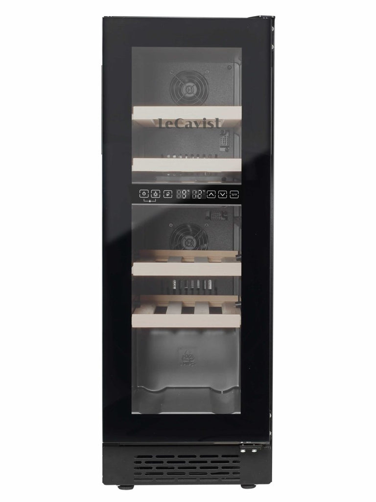 LECAVIST 17 Bottle Wine Cabinet Dual Zone LJ17VN2ZBU - Built - In - Lecavist