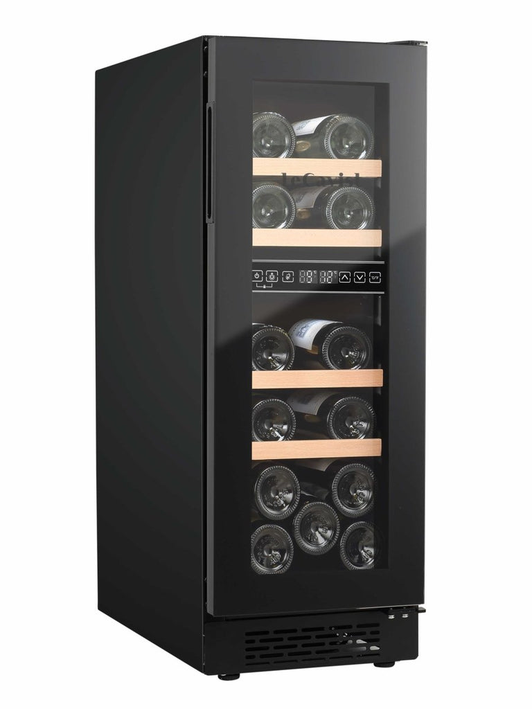 LECAVIST 17 Bottle Wine Cabinet Dual Zone LJ17VN2ZBU - Built - In - Lecavist