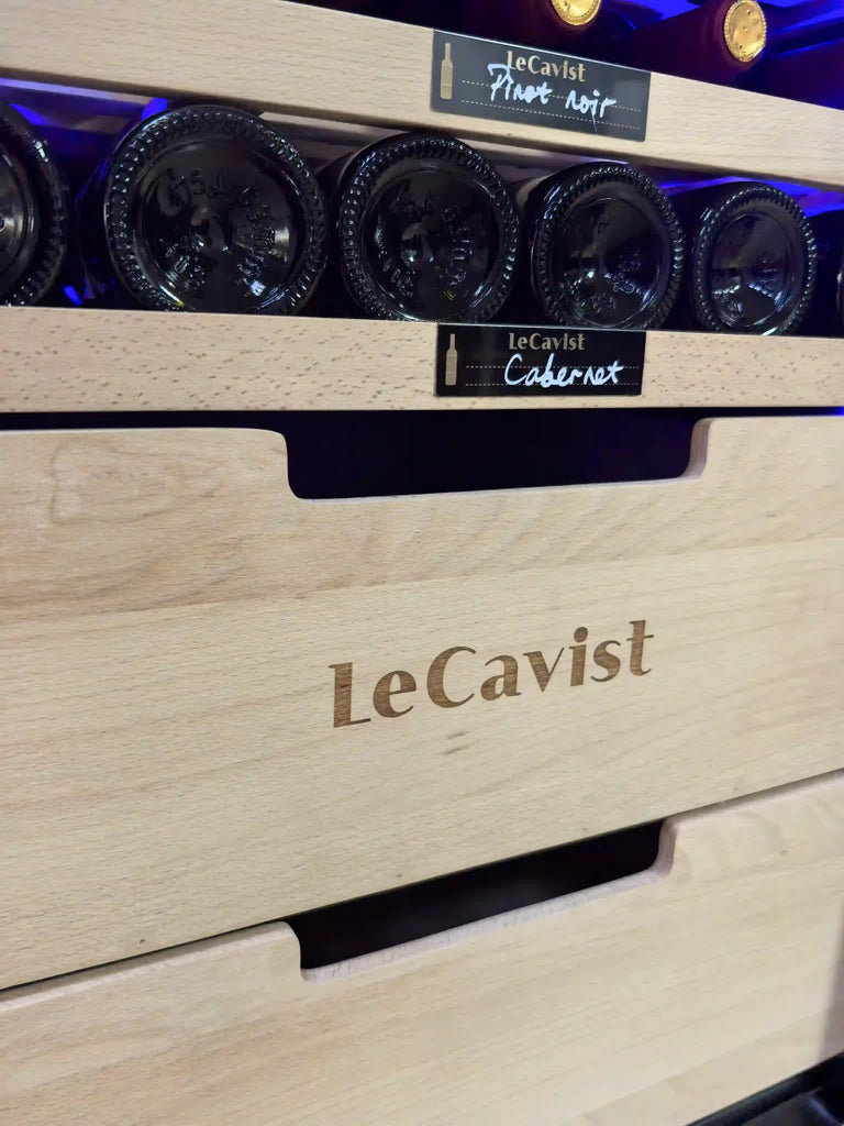 LECAVIST 173 Bottle Wine Cabinet Dual Zone Full Shelves LCS230VN2Z1DFS - Freestanding - Lecavist