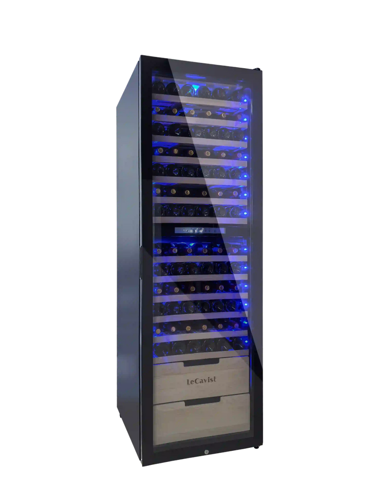 LECAVIST 173 Bottle Wine Cabinet Dual Zone Full Shelves LCS230VN2Z1DFS - Freestanding - Lecavist