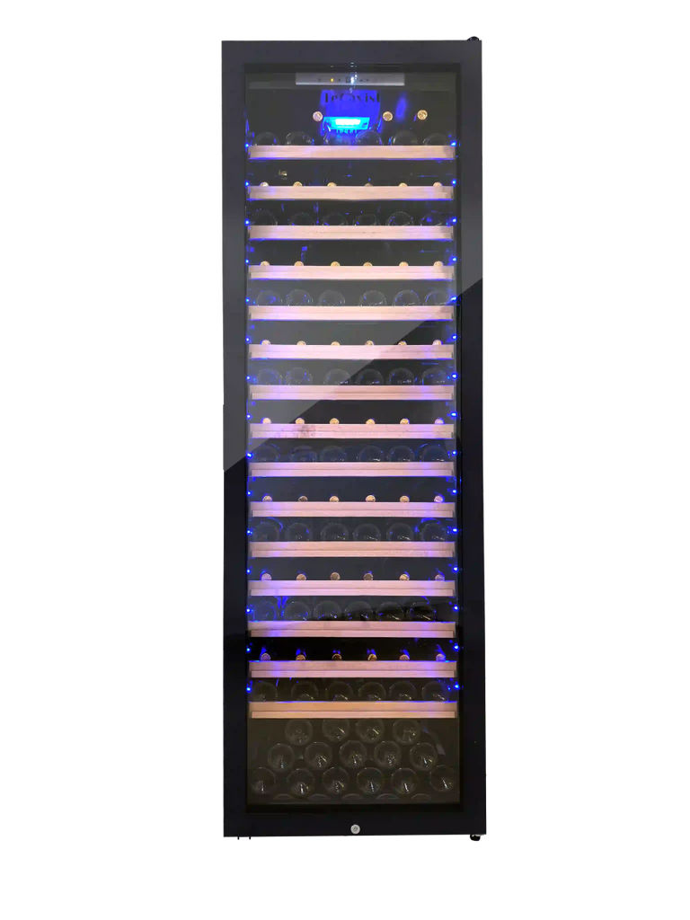 LECAVIST 189 Bottle Wine Cabinet Single Zone Full Shelves LCS240VN1Z1DFS - Freestanding - Lecavist