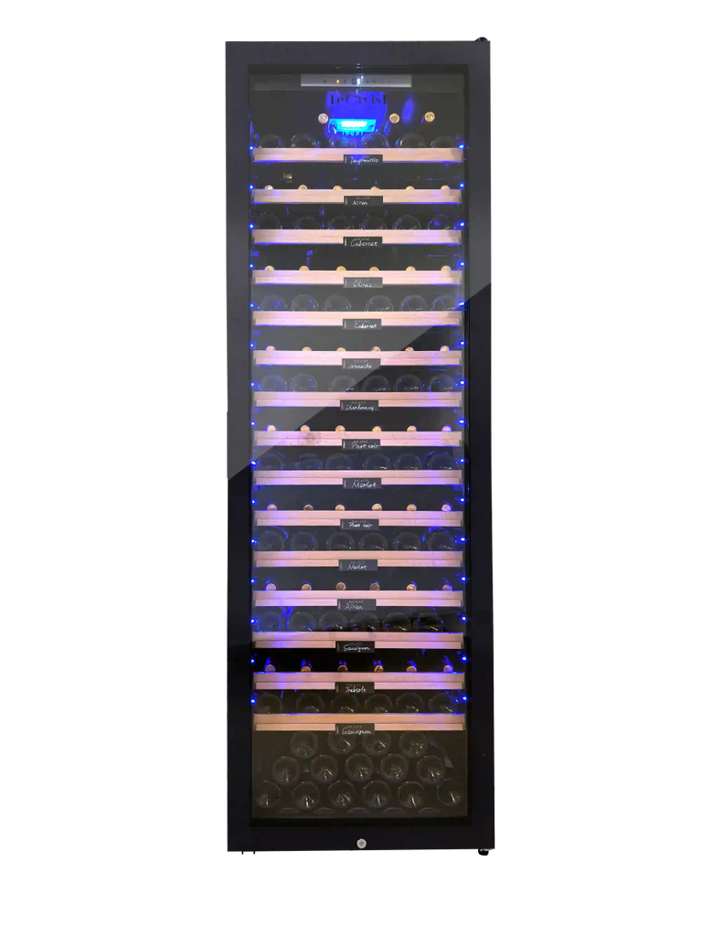 LECAVIST 189 Bottle Wine Cabinet Single Zone Full Shelves LCS240VN1Z1DFS - Freestanding - Lecavist