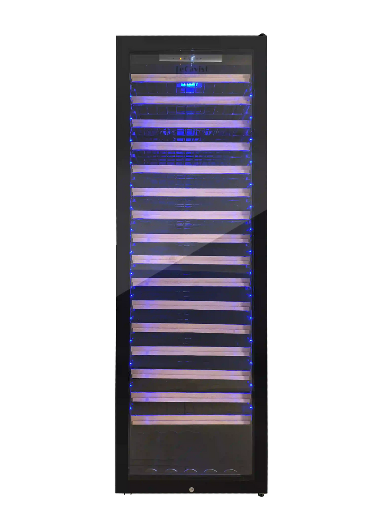 LECAVIST 189 Bottle Wine Cabinet Single Zone Full Shelves LCS240VN1Z1DFS - Freestanding - Lecavist