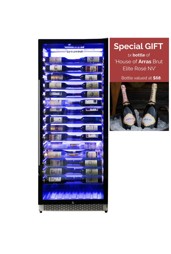 LECAVIST 195 Bottle Professional Wine Cabinet LCS300VX1ZPRO - Built - In - Lecavist