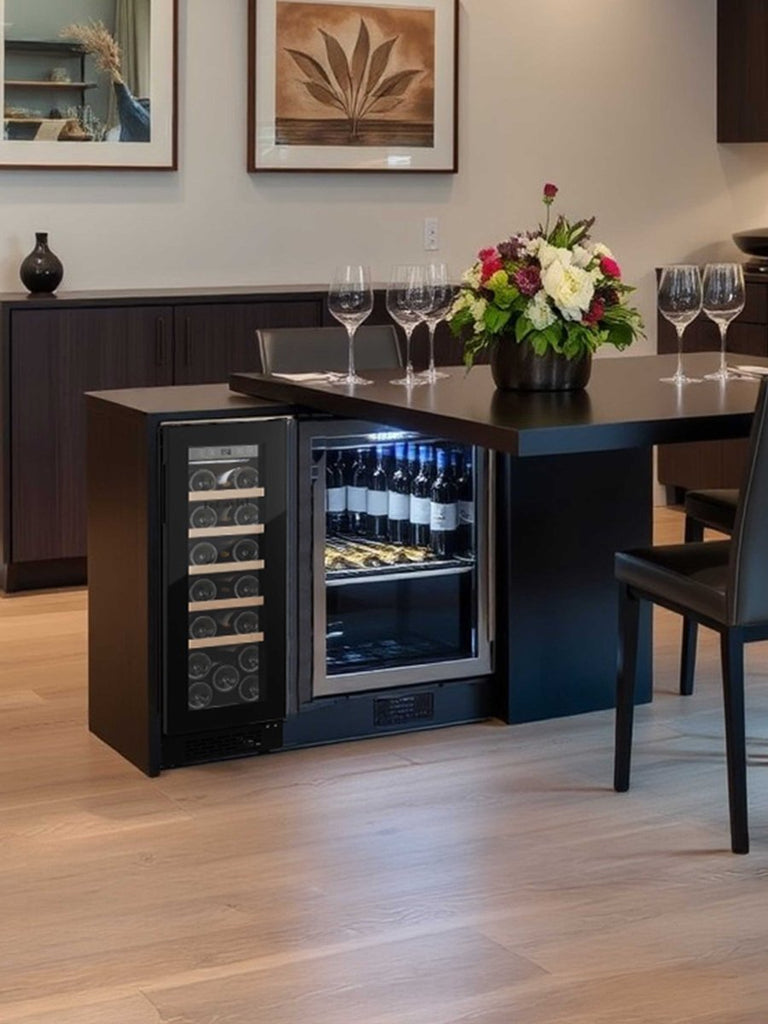 LECAVIST 20 Bottle Wine Cabinet Single Zone LJ20VNBU - Built - In - Lecavist