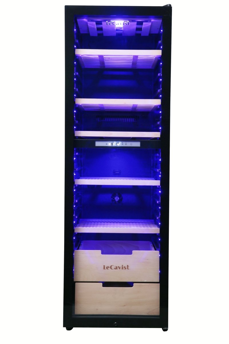 LECAVIST 226 Bottle Wine Cabinet Dual Zone LCS230VN2Z1D - Freestanding - Lecavist