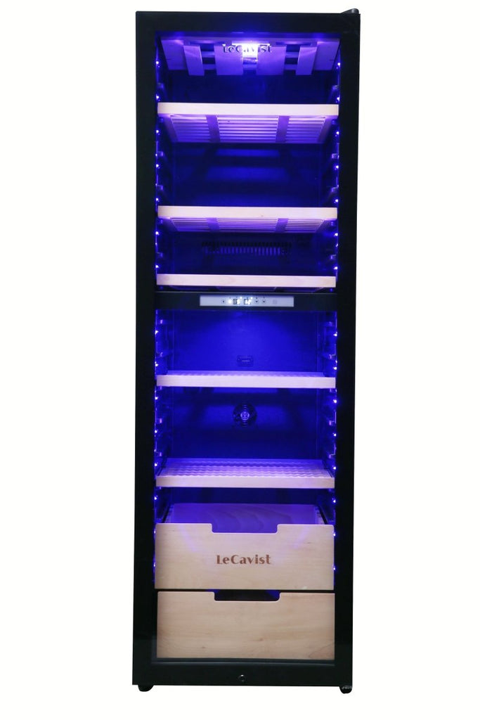 LECAVIST 226 Bottle Wine Cabinet Dual Zone LCS230VN2Z1D - Freestanding - Lecavist