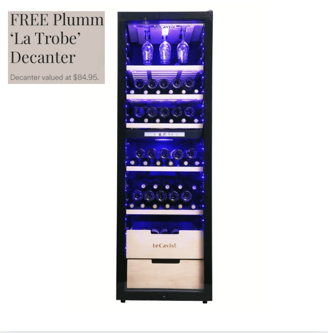 LECAVIST 226 Bottle Wine Cabinet Dual Zone LCS230VN2Z1D - Freestanding - Lecavist